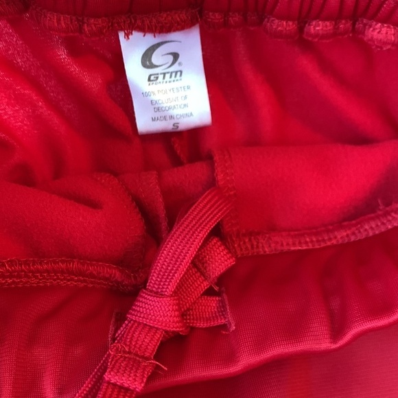 Embellished Track Suit in Red, Black, White and Gold Size Small - Picture 12 of 12